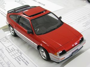 Honda CR-X Model Car