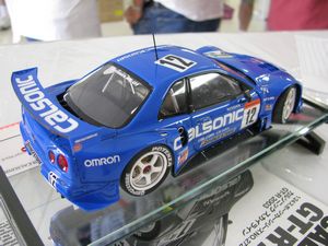 2003 Nissan Skyline Calsonic JGTC Model Car