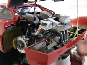 Ferrari F40 Model Car