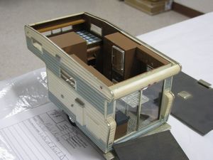 Pickup Truck Camper Model