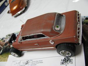 1963 Chevrolet Impala Rat Rod Model Car