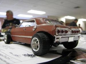 1963 Chevrolet Impala Rat Rod Model Car