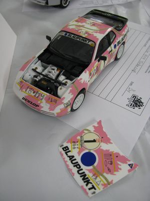 Turbo Cup Porsche 944 Model Car