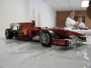 Ferrari F10 Model Car