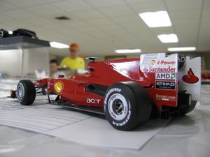 Ferrari F10 Model Car