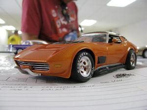 Tom Daniels California 'Vette Model Car