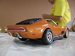 Tom Daniels California 'Vette Model Car