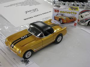 1955 Chevrolet Corvette Model Car