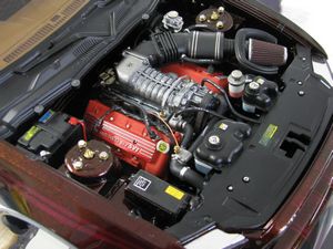 Custom 2010 Ford Mustang Shelby GT500 Model Car