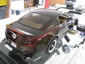 Custom 2010 Ford Mustang Shelby GT500 Model Car