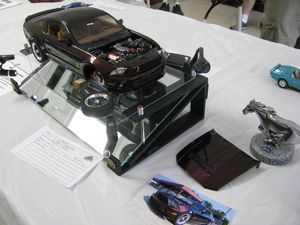Custom 2010 Ford Mustang Shelby GT500 Model Car