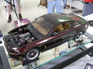 Custom 2010 Ford Mustang Shelby GT500 Model Car