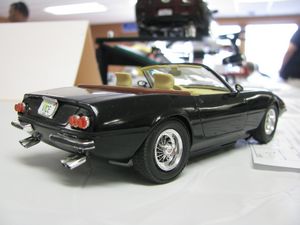 Miami Vice 1972 Ferrari GTS/4 Daytona Spider Model Car