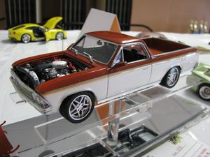 Pro Touring 1966 Chevrolet El Camino Model Car