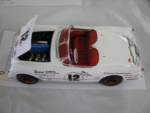 Carrera Panamericana 1953 Chevrolet Corvette Model Car