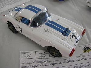 Briggs Cunningham Le Mans Chevrolet Corvette Model Car