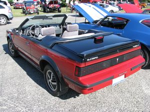 1986 Pontiac Sunbird GT Turbo