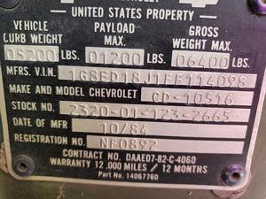 1985 Chevrolet Blazer
