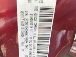 2017 Dodge Grand Caravan - 7 Pass
