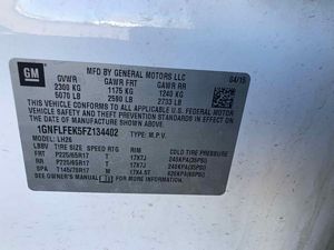 2015 Chevrolet Equinox AWD 4 Door SUV