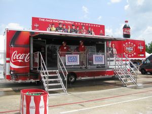 Coca-Cola Racing Trailer Stage