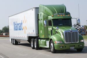 Walmart Peterbilt Hybrid Assist Truck