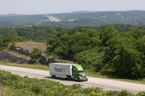 Walmart Peterbilt Hybrid Assist Truck