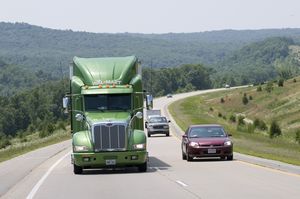 Walmart Peterbilt Hybrid Assist Truck