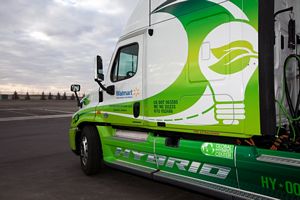 Walmart Freightliner Hybrid Assist Truck