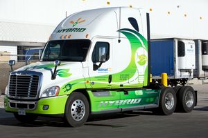Walmart Freightliner Hybrid Assist Truck