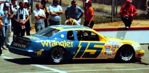 Dale Earnhardt at the 1983 Van Scoy 500