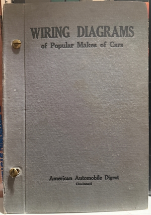 American Automobile Digest's Wiring Diagrams of Popular Makes of Cars