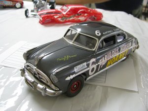 Marshall Teague Fabulous Hudson Hornet Model Car