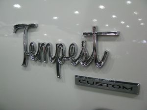 1966 Pontiac Tempest Custom Badge