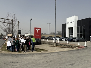 Tesla Takedown in Westmont, Illinois