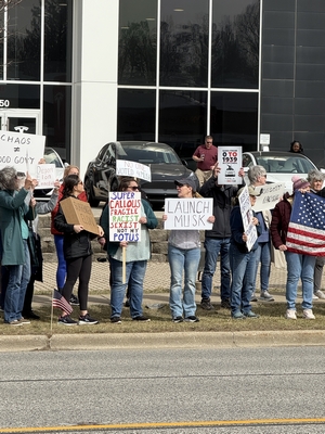 Tesla Takedown in Westmont, Illinois