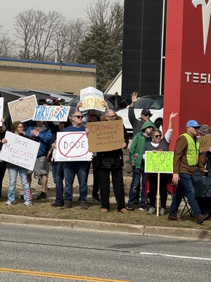 Tesla Takedown in Westmont, Illinois
