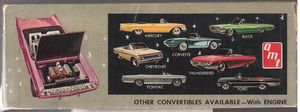 1961 Ford Thunderbird Model Kit Box