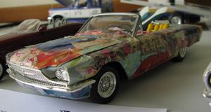 Custom 1966 Ford Thunderbird Scale Model