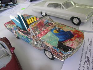 Custom 1966 Ford Thunderbird Scale Model