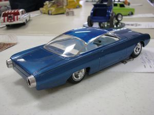 Custom Ford Thunderbird Scale Model Car