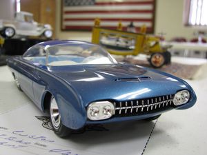 Custom Ford Thunderbird Model Car