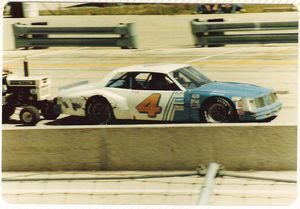 1985 Joe Thurman Car at the 1985 Milwaukee Sentinel 200