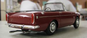 Sunbeam Tiger Model Car