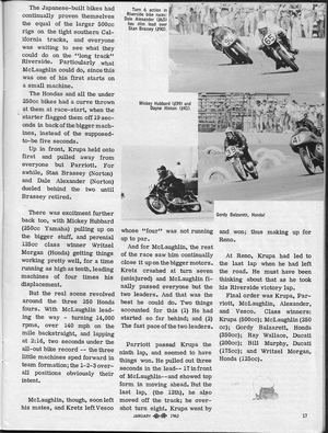 Today's Motor Sports: January 1962