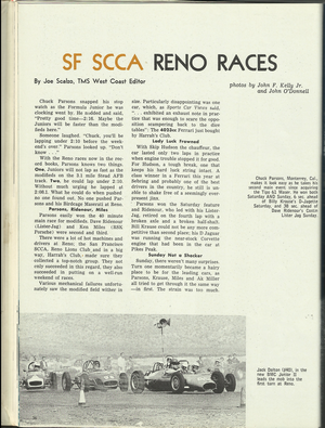 Today's Motor Sports: January 1962