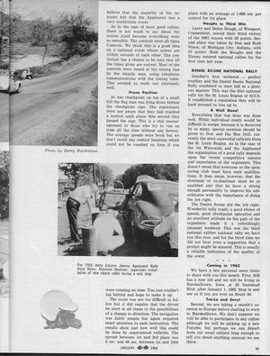 Today's Motor Sports: January 1962