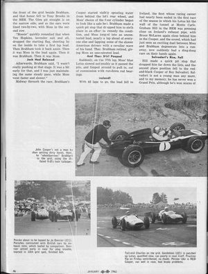Today's Motor Sports: January 1962