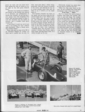 Today's Motor Sports: January 1962