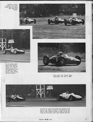 Today's Motor Sports: January 1962